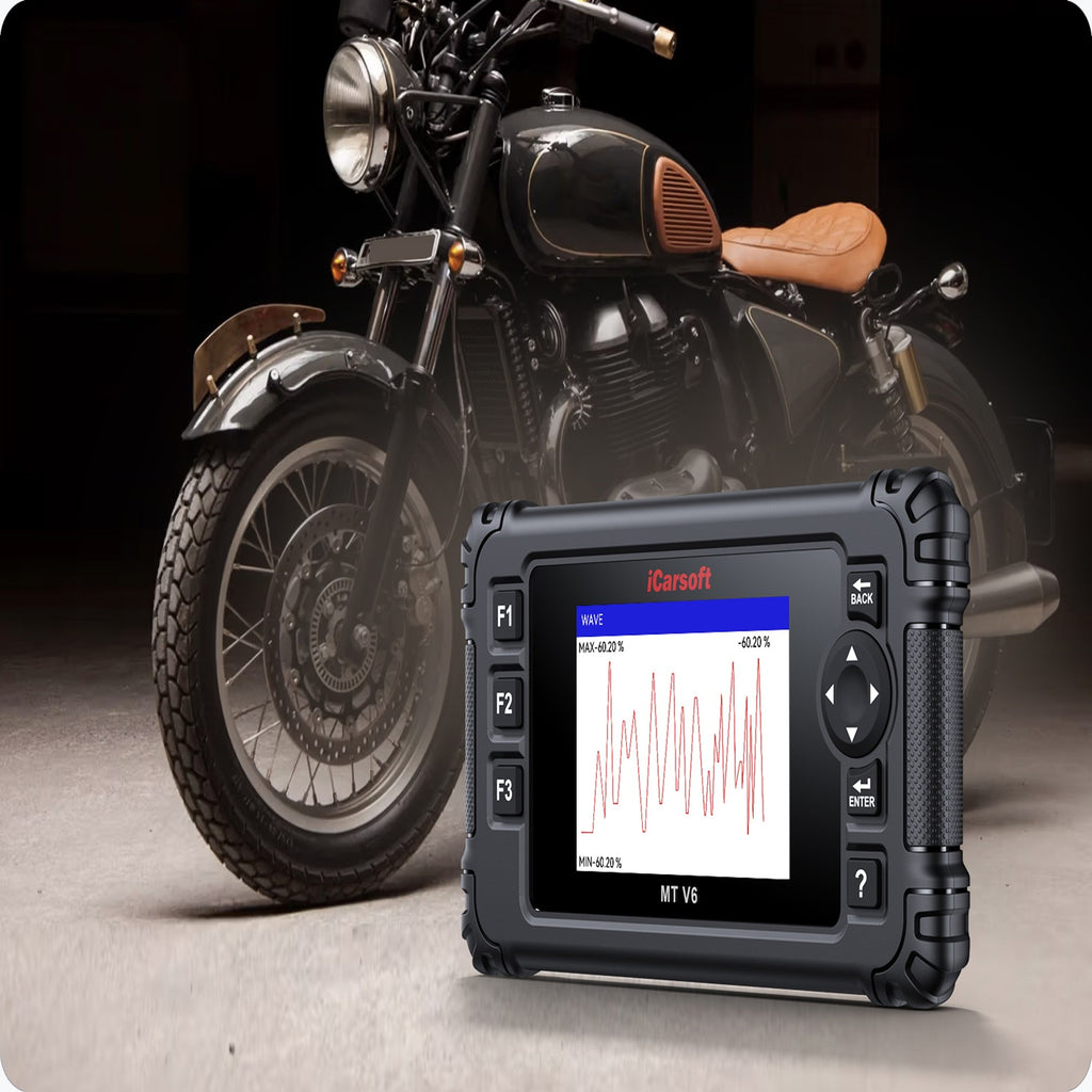 iCarsoft MT V6 Enfield Diagnostic Tool ECU ABS Engine Scan with Real Time Data