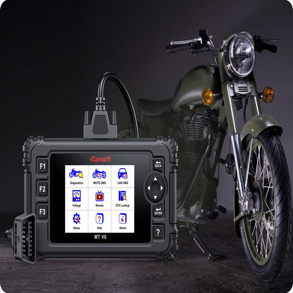 iCarsoft MT V6 Enfield Diagnostic Tool ECU ABS Engine Scan with Real Time Data