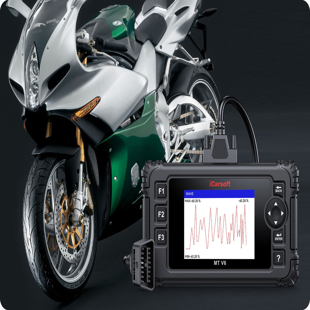 iCarsoft MT V6 Benelli Bike Multi Module Fault Reader ECU ABS Live Diagnostic