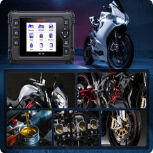 Load image into Gallery viewer, iCarsoft QJ Benelli Motorcycle OBD2 Scanner ECU ABS Engine Coil Fuel Sensor