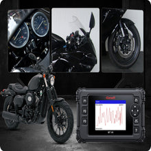 Load image into Gallery viewer, iCarsoft MT V6 HYOSUNG Full System Motorcycle Scanner Bi-Directional Test ECU