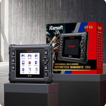 Load image into Gallery viewer, iCarsoft MT V6 ROYAL ALLOY Bike OBD2 Diagnostic Scanner ECU DTC Fault Code Clear