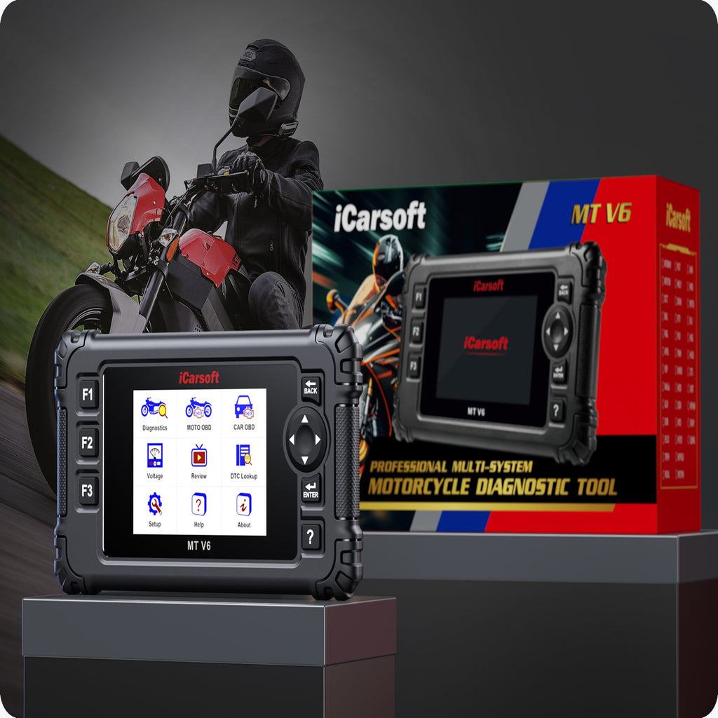 2026 iCarsoft Polaris V6 OBD2 Diagnostic Tool Full System Engine ABS Scanner