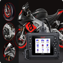 Load image into Gallery viewer, iCarsoft MT V6 Aprilia Motorcycle Diagnostic Scanner ECU ABS Bleed Throttle