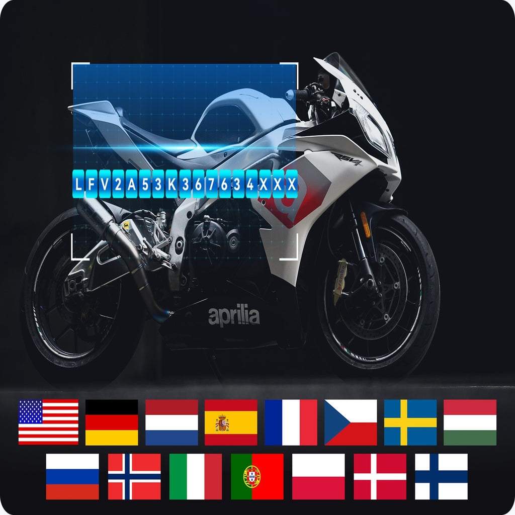 iCarsoft MT V6 Aprilia Motorcycle Diagnostic Scanner ECU ABS Bleed Throttle