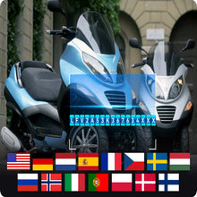 Load image into Gallery viewer, iCarsoft MT V6 Piaggio Motorcycle OBD2 Diagnostic DTC Clear ABS Bleed Live Data