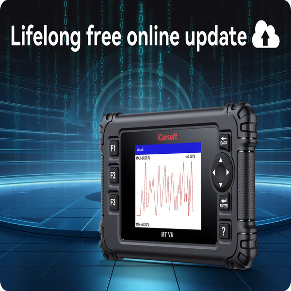 iCarsoft MT V6 Piaggio Motorcycle OBD2 Diagnostic DTC Clear ABS Bleed Live Data
