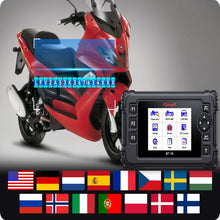 Load image into Gallery viewer, iCarsoft MT V6 for Gilera Full System ECU Reset ABS Bleed Throttle Live Graph