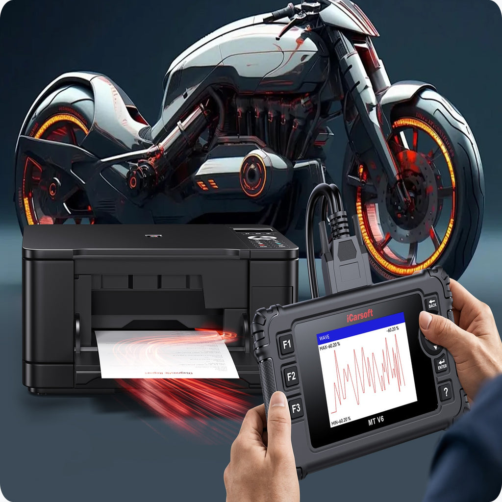 iCarsoft MT V6 for Gilera Full System ECU Reset ABS Bleed Throttle Live Graph