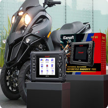 Load image into Gallery viewer, iCarsoft MT V6 for Gilera Full System ECU Reset ABS Bleed Throttle Live Graph