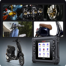 Load image into Gallery viewer, iCarsoft MT V6 Vespa OBDII ECU Reader ABS Bleed  Actuation Bi-Directional Test