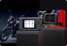Load image into Gallery viewer, iCarsoft MT V6 2026 Bajaj Motorcycle Diagnostic Tool Full System OBD2 Scanner