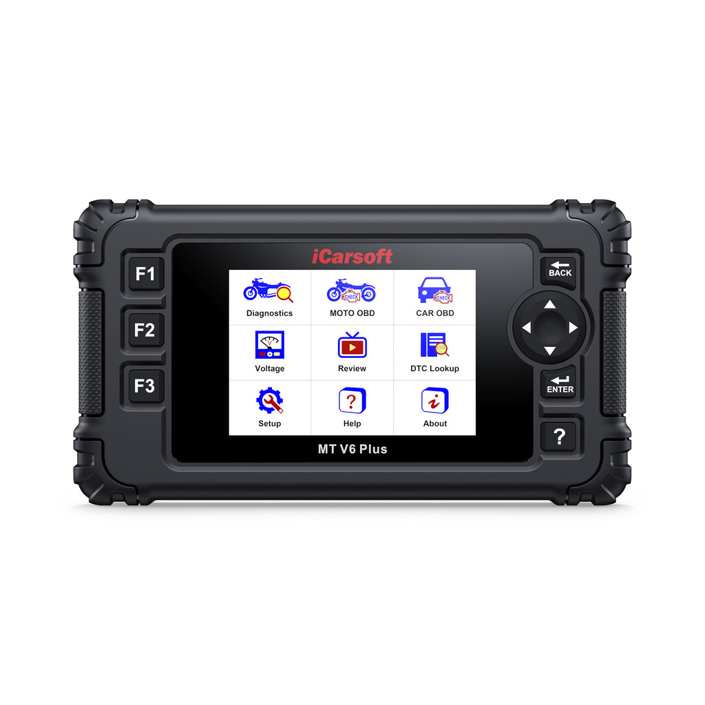 iCarsoft MT V6 Plus Motorcycle OBD2 Diagnostic Tool for 21 Brand Full System ABS