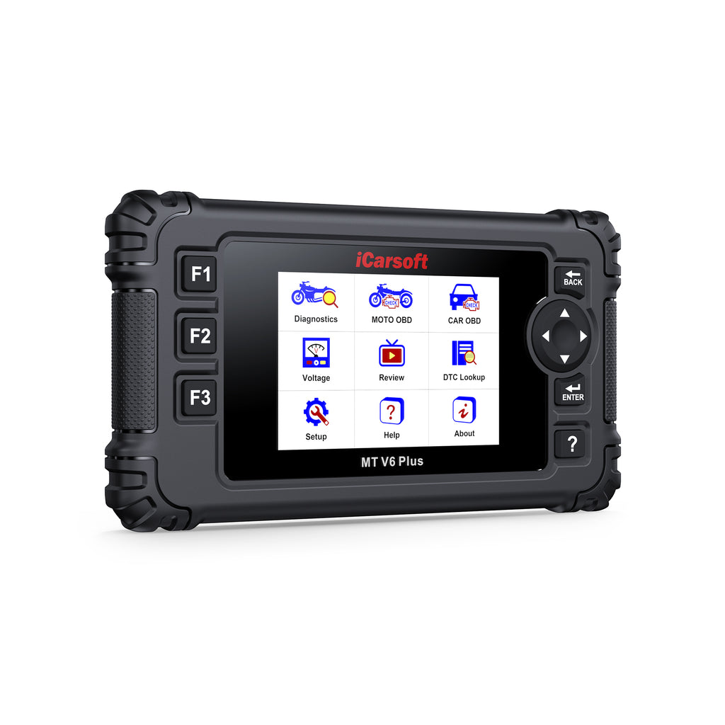 iCarsoft MT V6 Plus Motorcycle OBD2 Diagnostic Tool for 21 Brand Full System ABS