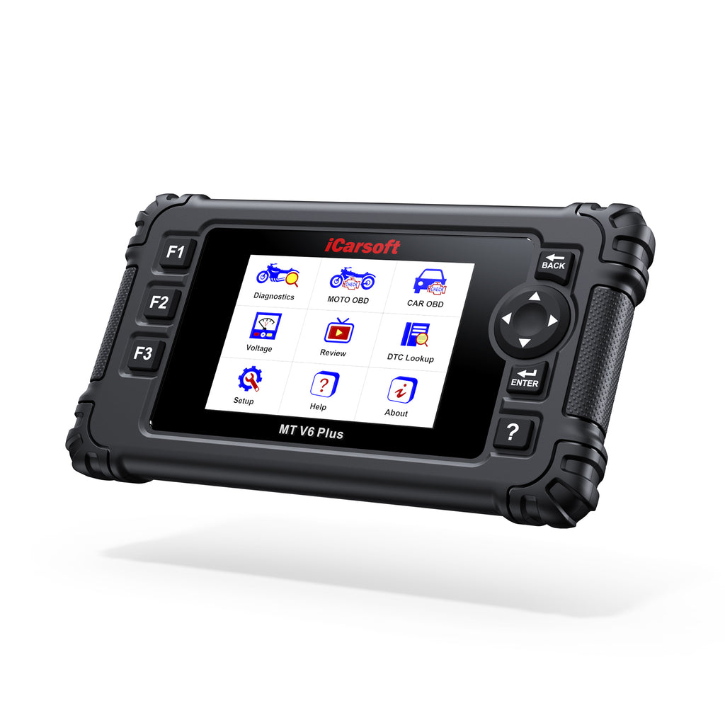 iCarsoft MT V6 Plus Motorcycle OBD2 Diagnostic Tool for 21 Brand Full System ABS