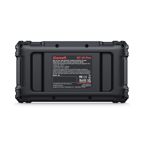 iCarsoft MT V6 Plus Motorcycle OBD2 Diagnostic Tool for 21 Brand Full System ABS