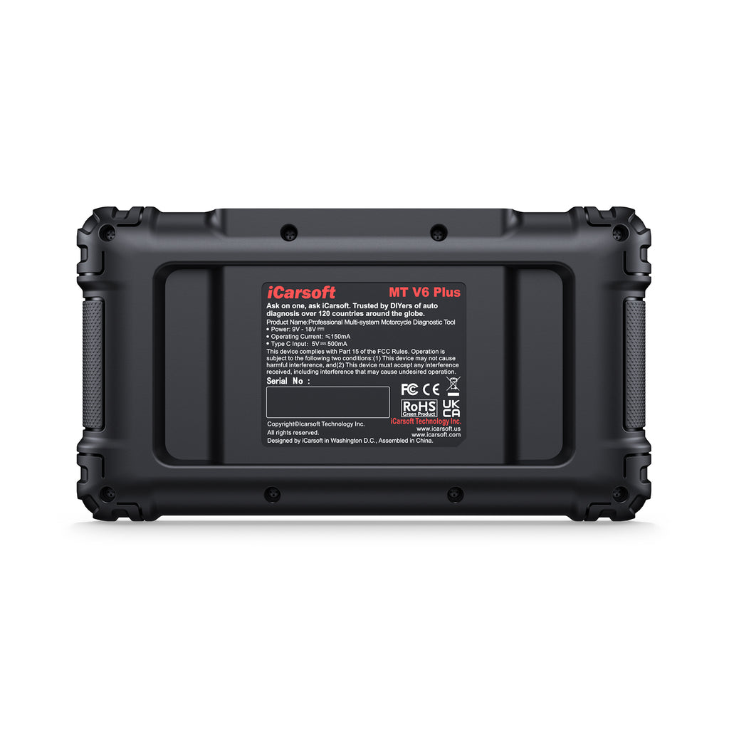 iCarsoft MT V6 Plus Motorcycle OBD2 Diagnostic Tool for 21 Brand Full System ABS
