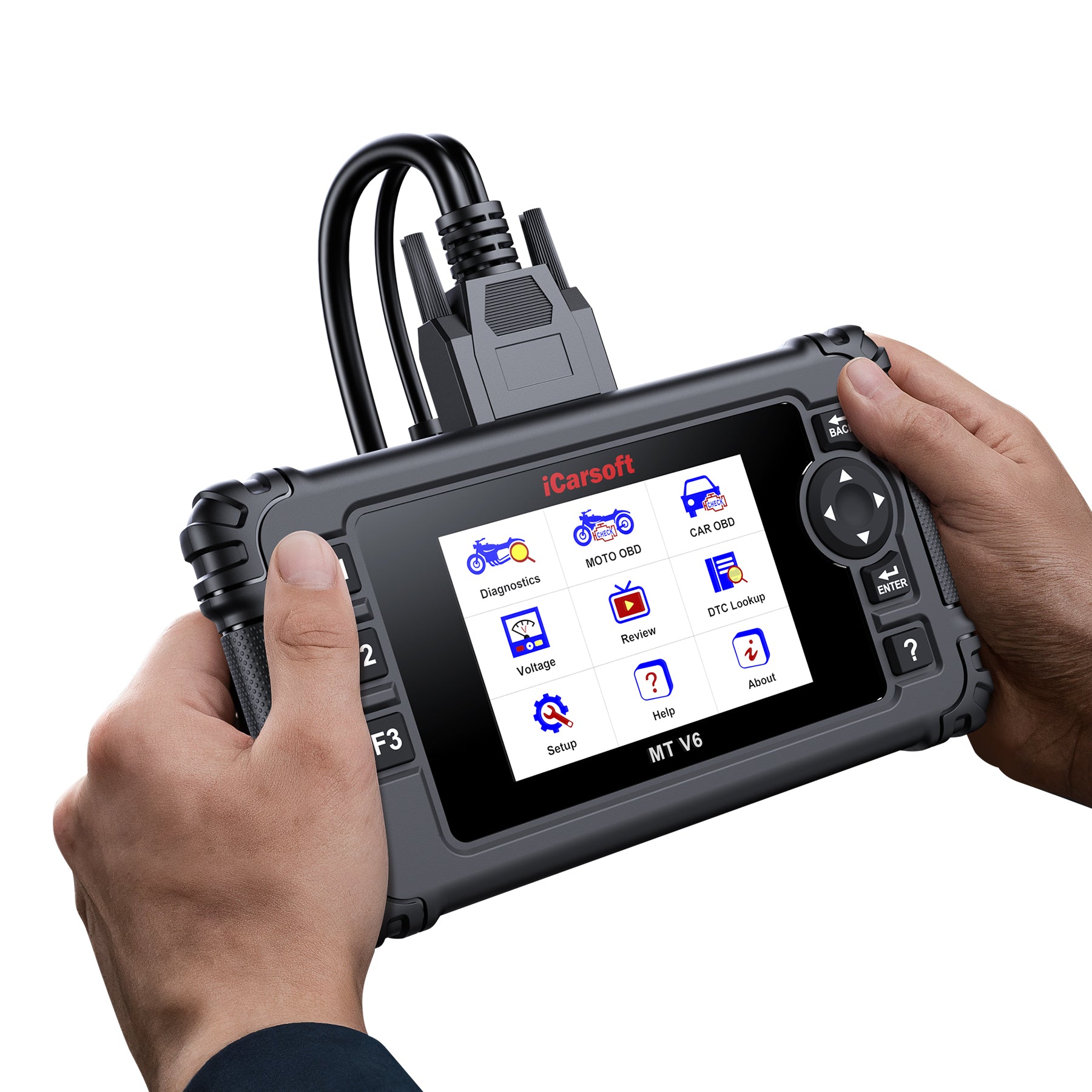 iCarsoft MT V6 Enfield Diagnostic Tool ECU ABS Engine Scan with Real Time Data Secondary image