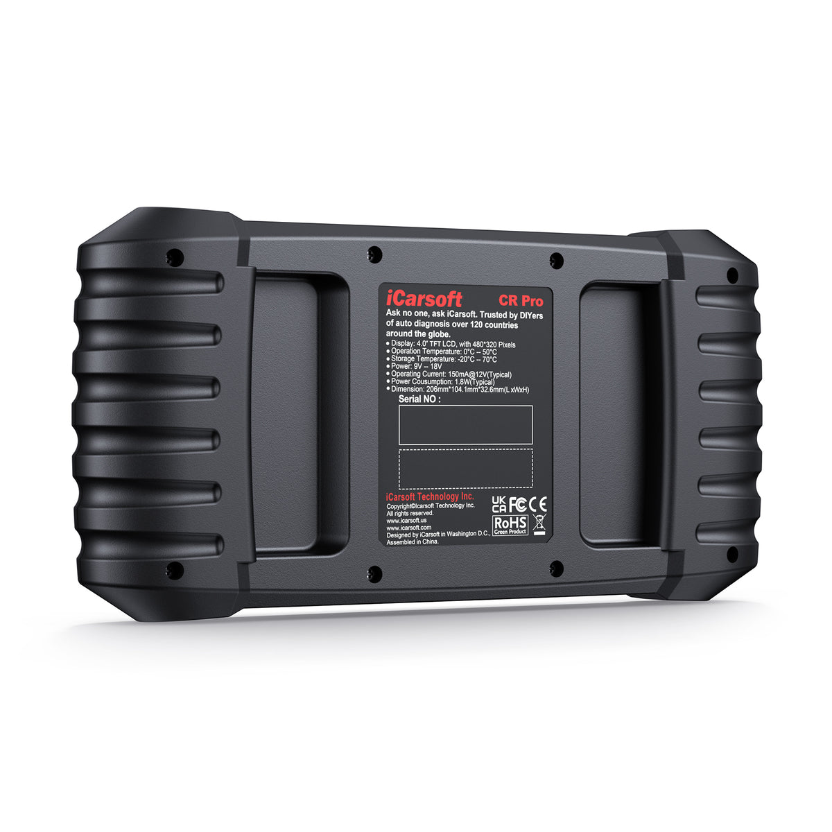 iCarsoft CR Pro Enhanced All-System Diagnostic OBD2 Scanner 58 Brands CAN-FD