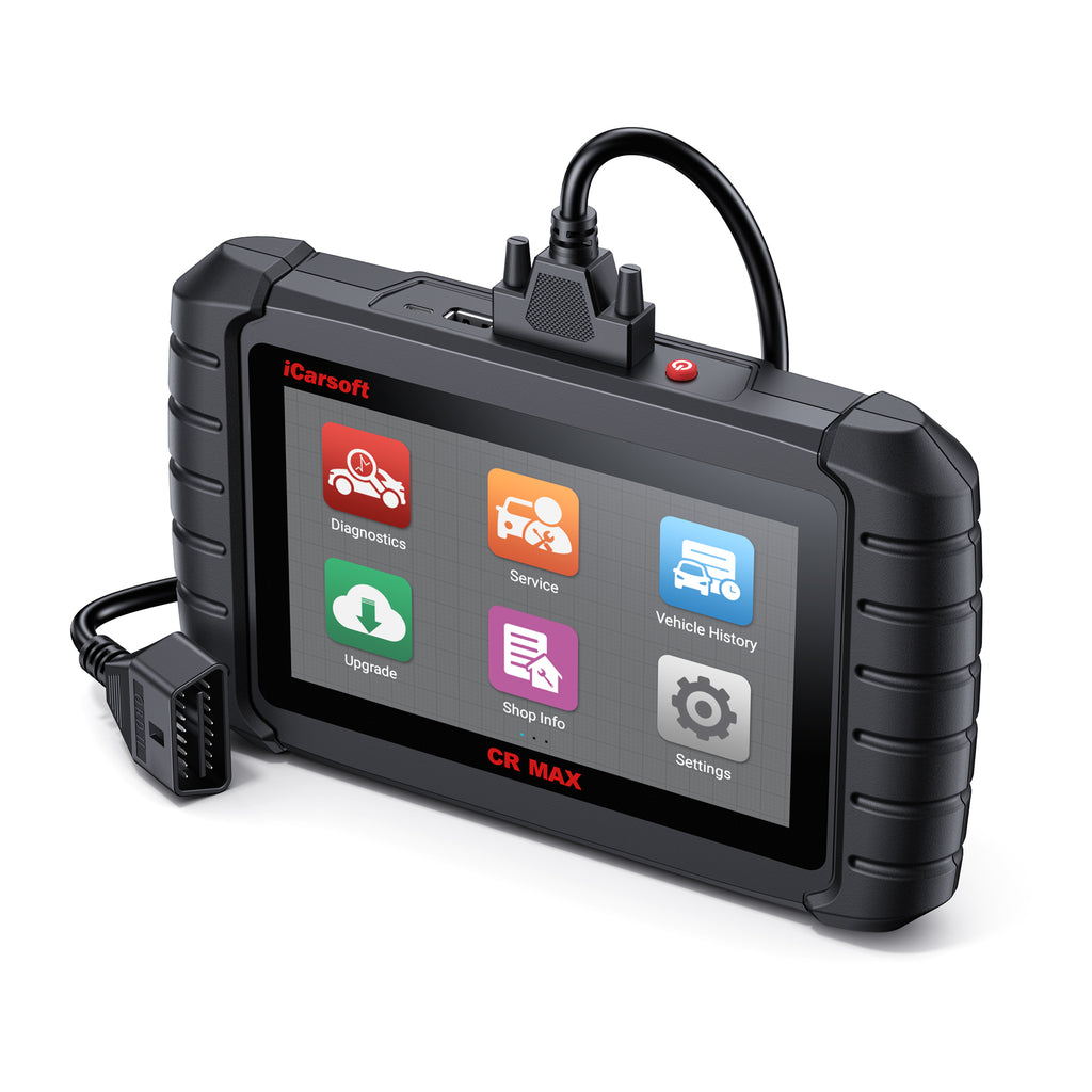 iCarsoft CR MAX Enhanced Multi-System OBD2 Tool Bi-Directional 40 Reset Modes