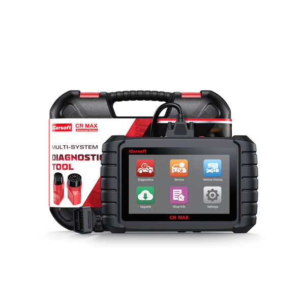 iCarsoft CR MAX Enhanced Multi-System OBD2 Tool Bi-Directional 40 Reset Modes