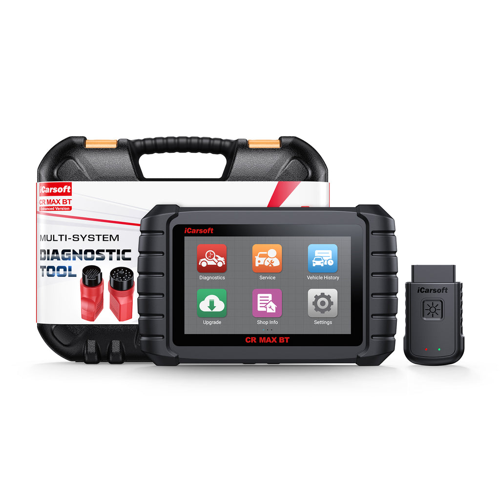 iCarsoft CR MAX BT Wireless Multi-Brand Full System Scanner 40 Functions Resets