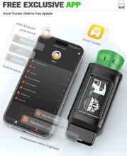 Load image into Gallery viewer, ANCEL HD120 Heavy Duty Truck Scanner Bluetooth DPF Regen Tool for Volvo &amp; Intl
