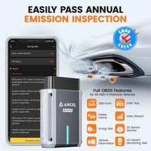 Load image into Gallery viewer, ANCEL Echo OBD2 Scanner Bluetooth All System Diagnostic Tool for iOS Android