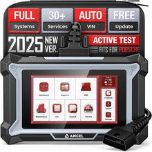 Load image into Gallery viewer, ANCEL DS160 OBD2 Scanner All System Diagnostic Tool 30 Reset ECU Coding Test