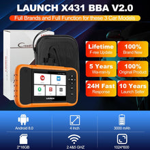 Load image into Gallery viewer, 2025 LAUNCH X431 Creader Elite 2.0 BBA Bmw Scan Tool, VW Audi OBD2 Scan Tool
