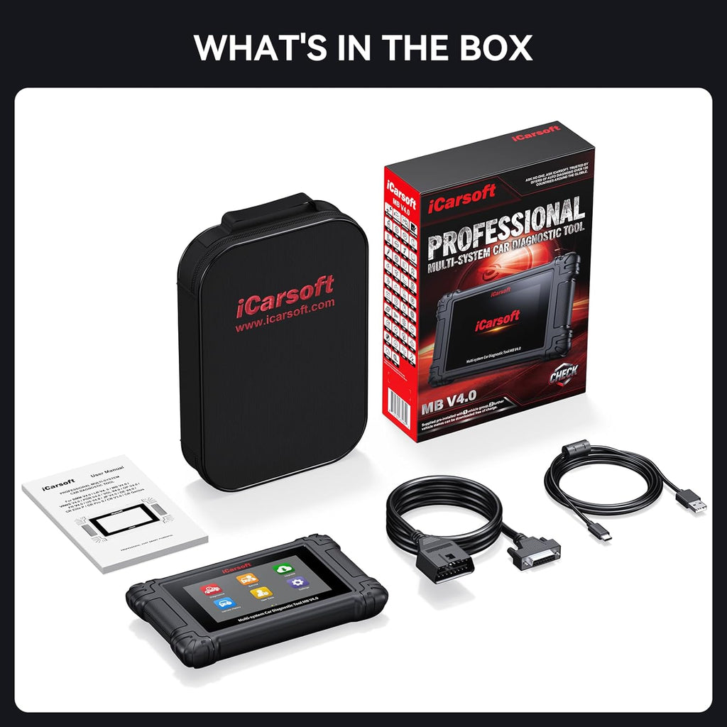 iCarsoft MB V4.0 Professional OBD2 Scanner FullSystem BENZ/SPRINTER/SMART/MAYBAC