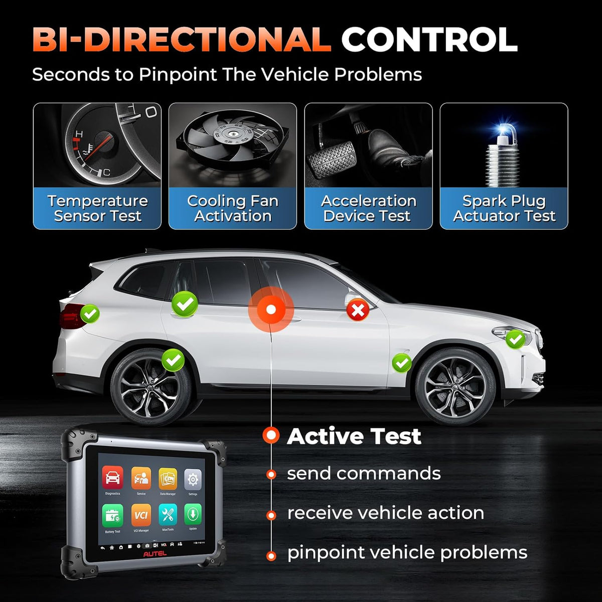 Autel Maxisys Elite II Pro Automotive Diagnostic Tool Bi-Directional Scanner - Auto Lines Australia
