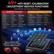 Load image into Gallery viewer, iCarsoft CR MAX BT Wireless Multi-Brand Full System Scanner 40 Functions Resets
