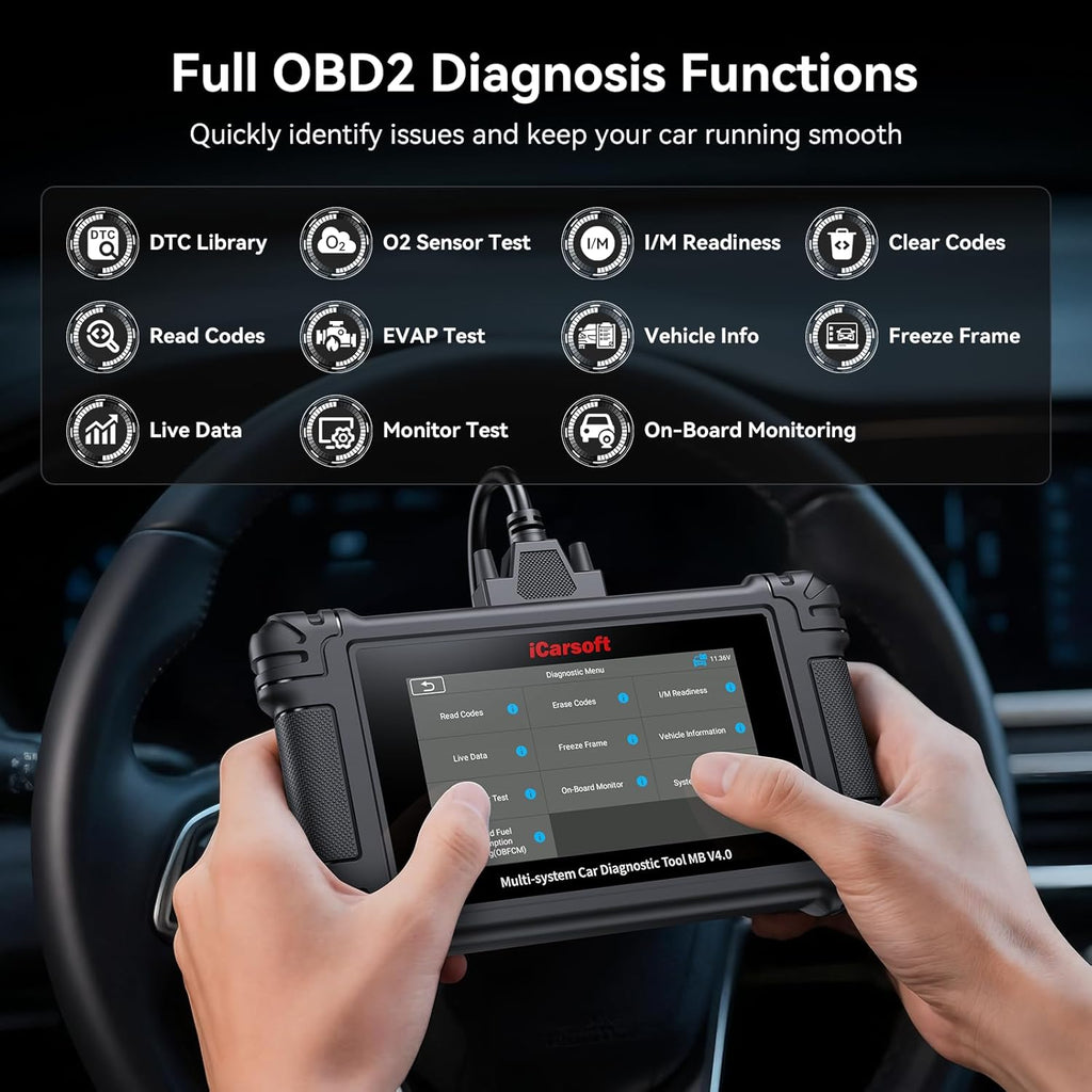 iCarsoft MB V4.0 Professional OBD2 Scanner FullSystem BENZ/SPRINTER/SMART/MAYBAC