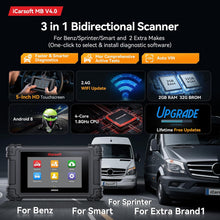 Load image into Gallery viewer, iCarsoft MB V4.0 Professional OBD2 Scanner FullSystem BENZ/SPRINTER/SMART/MAYBAC