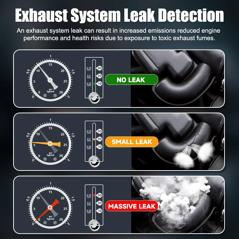 Foxwell SD203 Automotive EVAP Smoke Machine Vacuum Leak Detector Tester