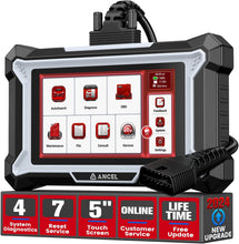 Load image into Gallery viewer, ANCEL DS100 OBD2 Scanner ABS SRS Engine TCM Code Reader with 7 Reset Services