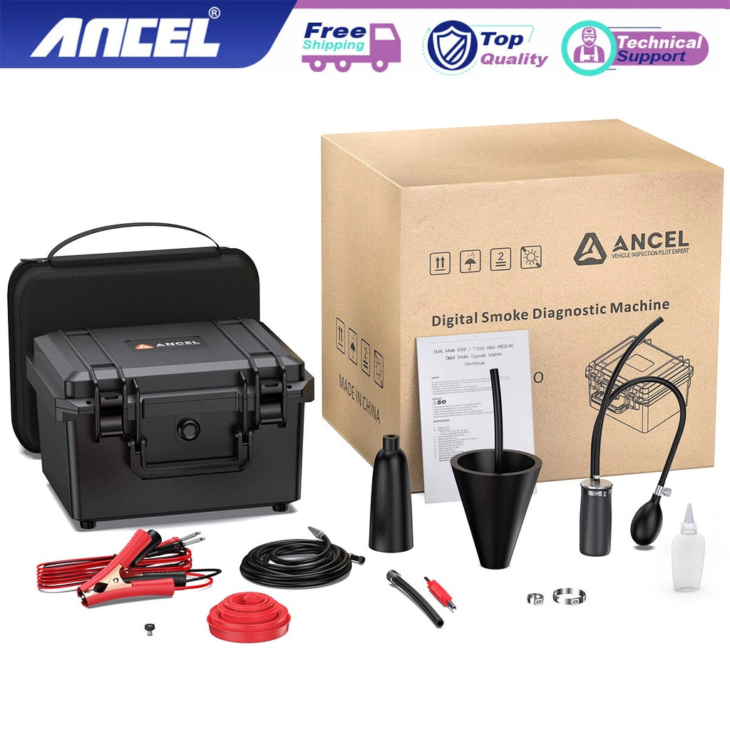 ANCEL L8000 EVAP Turbo Smoke Machine Dual Mode Leak Tester Diagnostic Tool