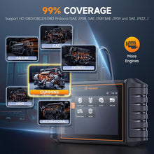 Load image into Gallery viewer, FOXWELL HD500 Heavy Duty Truck Scanner With DPF Regen ABS SRS OBD2 Scanner