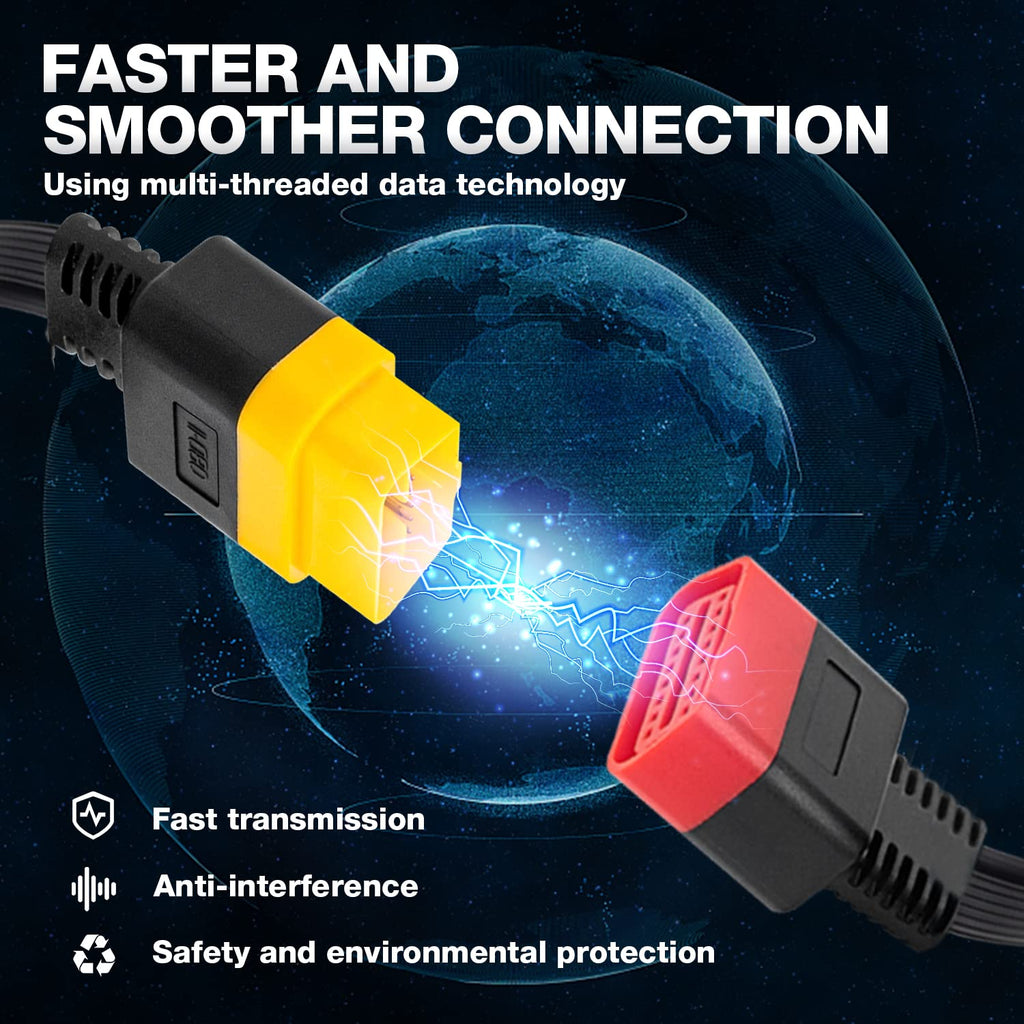 Launch OBD2 Extension Cable 16 Pin Male To Female FOR V/V +/PRO /PRO 3/Easydiag