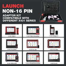 Load image into Gallery viewer, LAUNCH X431  Non-16 Pin Adapter Kit X-431 V/V+ , Mini PAD V ELITE PRO S+/3S+/5