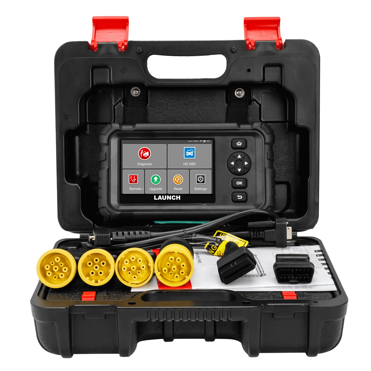 LAUNCH X431 CRP129 HD 24V Truck Diagnostic Tools Heavy Duty OBD Main image