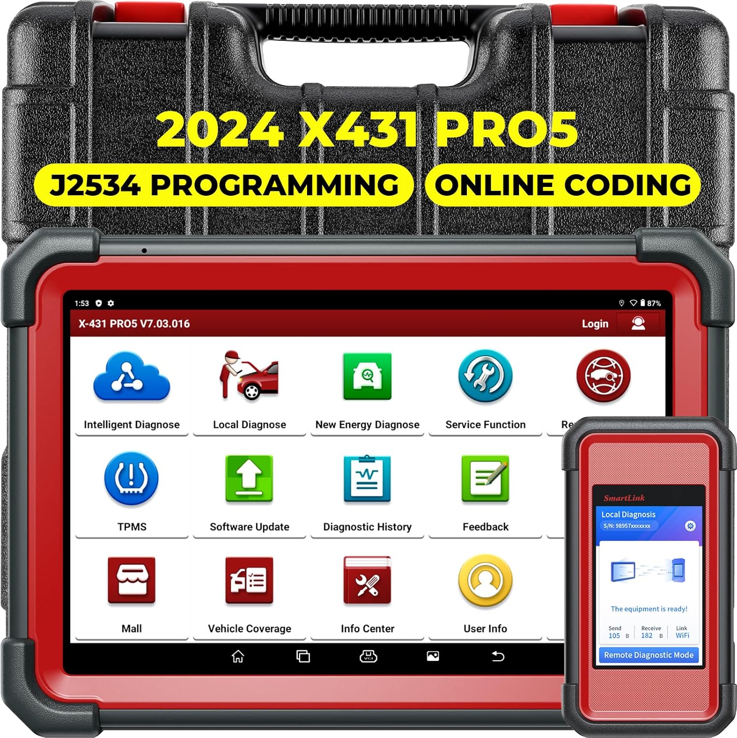LAUNCH X431 PRO 5 Diagnostic Scan Tool Secondary image
