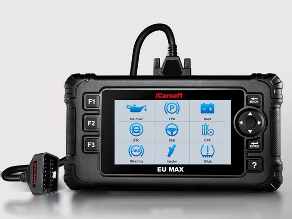 iCARSOFT EU MAX OBD2 Scanner Full ECU & System Coverage European Car scanner