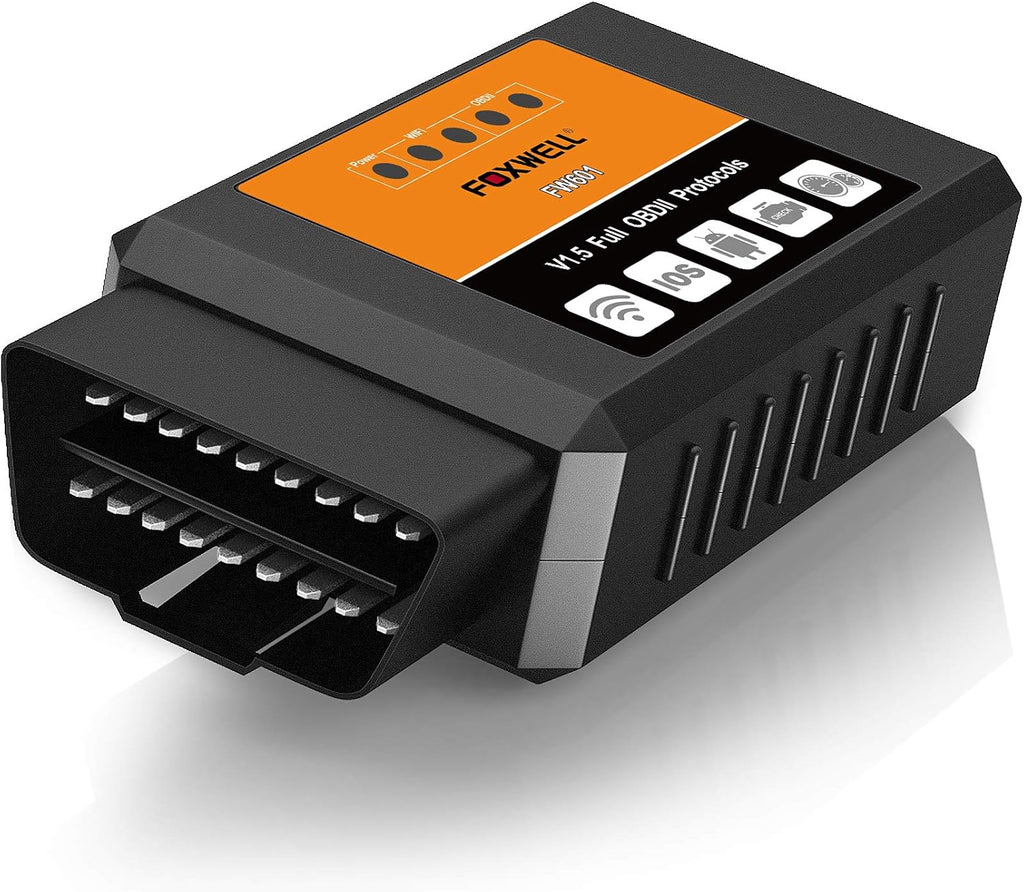 FOXWELL FW601 Elm327 Obd2 Scanner Code Reader WiFi Car Diagnostic Tool IPad