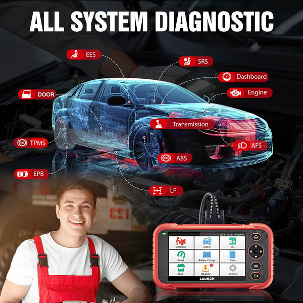 LAUNCH CRP123E PLUS OBD2 Diagnostic Full Automotive Scan Tool Vehicle Code Reader