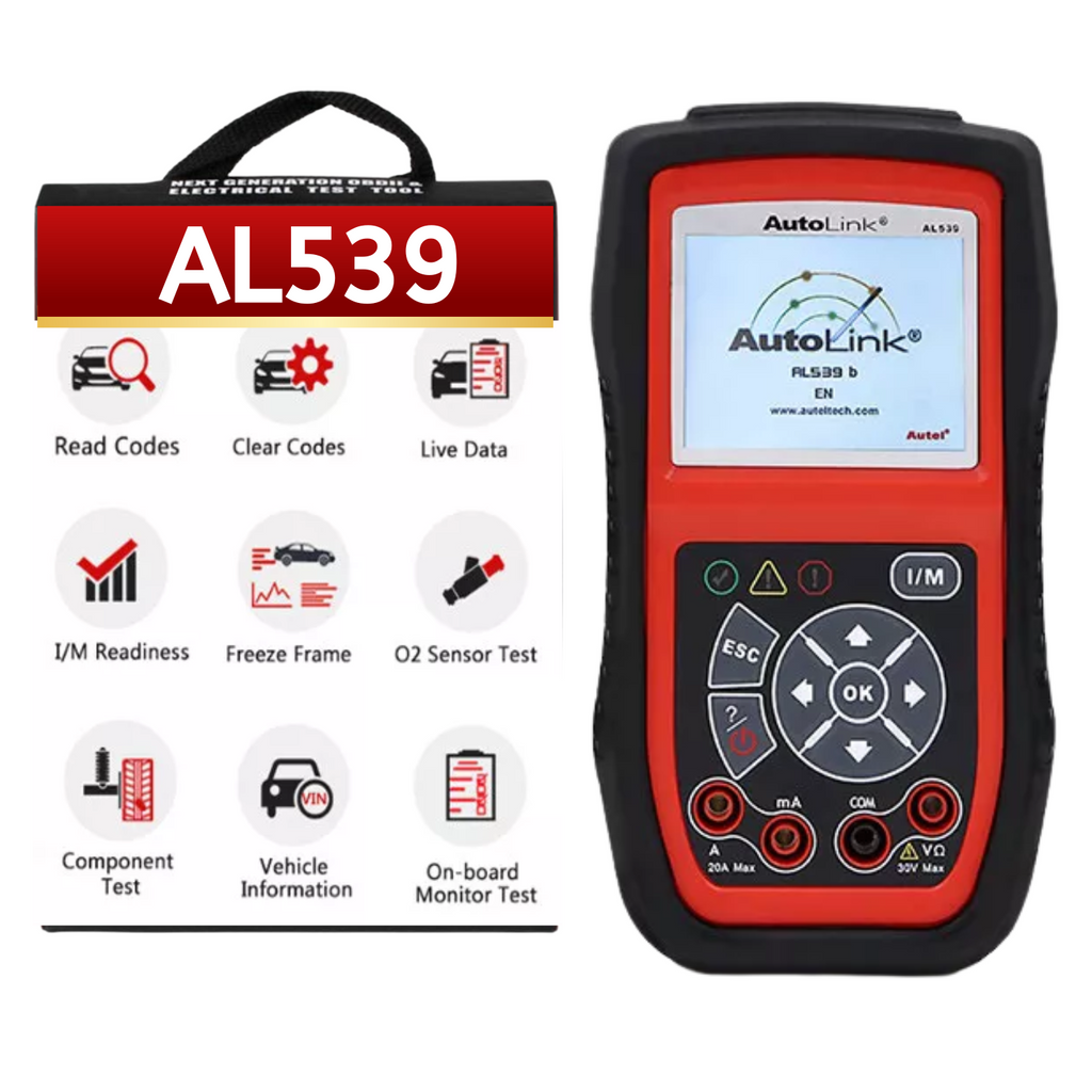 AUTEL AL539 OBD2 CAN Electrical Test Fault Diagnostic Scanner Code Reader Tool