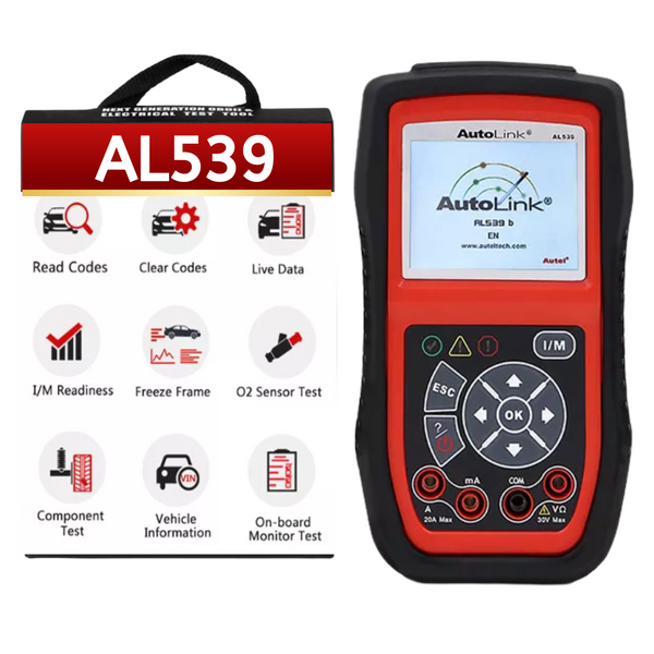 AUTEL AL539 OBD2 CAN Electrical Test Fault Diagnostic Scanner Code Reader Tool