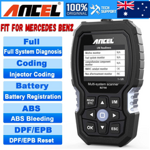 Load image into Gallery viewer, ANCEL BZ700 OBD2 Scanner for Mercedes Benz Full System ABS SRS EPB Diagnostic