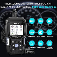 Load image into Gallery viewer, ANCEL BZ700 OBD2 Scanner for Mercedes Benz Full System ABS SRS EPB Diagnostic
